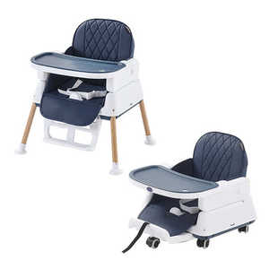 Silla alta de comedor para bebés ecológica, <span class=keywords><strong>trona</strong></span> de alimentación para bebés 3 en 1, altura ajustable, multifunción, silla alta barata para bebés - Product Image 3