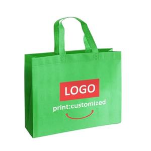 Bolsa de Compras Ecológica Reutilizable al por Mayor, Impresión por Grabado, OEM, Sellado Térmico, Forma de Caja, No Tejida, 70-120 g/m², Tamaño Mediano - Product Image 1