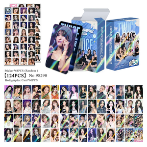 <span class=keywords><strong>KPOP</strong></span> 124 pièces/boîte TW <span class=keywords><strong>MOMO</strong></span> SANA MINA THIS IS for WORLD TOUR Carte photo laser Lomo Card Photo Card - Product Image 5
