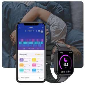 Smartwatch Ecg Hrv Heart Rate Monitoring TFT Smart <b>Watch</b> IP68 Waterpoorful Bt Calling Function Smart Wrist <b>Watches</b> Et570 - Product Image 5