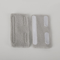 Coussinets d'oreille pour canule nasale CPAP, manchon de tube à oxygène, masque anti-pression, antidérapant, en microfibre protectrice 90x40mm
