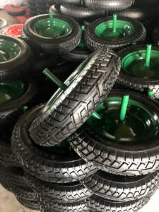 <span class=keywords><strong>Roue</strong></span> pneumatique en caoutchouc antichoc de 14 pouces 3.50-8, capacité de 150 kg, pneu <span class=keywords><strong>gonflable</strong></span> en caoutchouc pour <span class=keywords><strong>chariot</strong></span> à main, <span class=keywords><strong>chariot</strong></span> à roulettes, brouette - Product Image 5