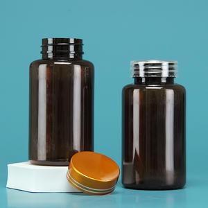 Venta caliente 120ml 150ml lujo mate claro glucosamina Hugan tableta medicina farmacéutica píldora cápsula botella con tapón de rosca - Product Image 2