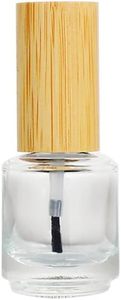 China Wooden Custom Logo Square Shape Screw Lids Eco Friendly Empty Glass Uv Nail Polish Gel <b>Bottles</b> Bamboo Cap With <b>Brush</b> - Product Image 3
