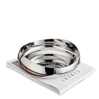 Europese stijl Scandinavische minimalistische roestvrijstalen 304 fruitschaal lichte luxe woonkamer koffie/eettafel snack noten schaal
