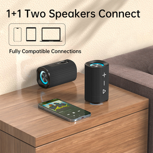 Loa siêu trầm HIFI với âm thanh 360 độ °   Loa thông minh TWS chống nước & chống bụi IP67, âm thanh vòm, đèn LED RGB, pin 2000mAh - Product Image 5