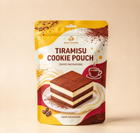 Sachets d'emballage alimentaire personnalisables et recyclables en BOPP/VMPET/PE avec fermeture éclair, imprimés numériquement, pour snacks