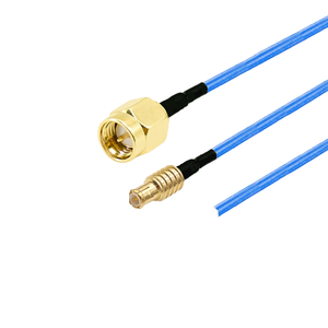 Wayiii bảo vệ cáp đồng trục lắp ráp T-FLEX405 SMA nam mcx nam góc phải 50 Ohms 18Ghz tùy chỉnh cáp thông tin liên lạc - Product Image 1