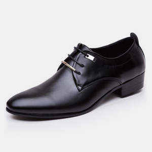 Chaussures en cuir pour hommes, chaussures habillées pour hommes, chaussures décontractées pour hommes, chaussures pour garçons, chaussures absorbant les chocs, résistantes à l'usure, antidérapantes et respirantes - Product Image 3