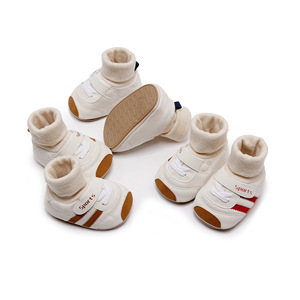 New Spring Autumn Baby <b>Shoes</b> 0-1 Years Boys Girls Integrated Warm Non-slip Toddler Walking Sock <b>Shoes</b> - Product Image 2