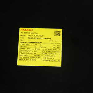 Servomotor FANUC A06B-0292-B110 0035 Nuevo Original Probado con Garantía Envío Rápido Alta Calidad - Product Image 2