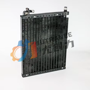Universal 12x16 Parallel Flow Condenser With O-Ring #6 & #8 Fittings - Aluminum, Front Mount AC Part