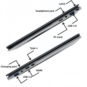 Chất Lượng Cao 15.6 Inch Intel 11 N95 Ultra-Mỏng Chơi Game Máy Tính Xách Tay Cho Sinh Viên Văn Phòng Sử Dụng Giá Rẻ Nhà Cá Nhân Máy Tính - Product Image 5