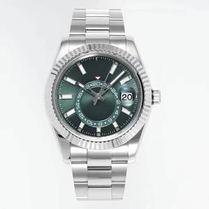 Reloj Verde Multifunción de Lujo, Super Calidad, Resistente al Agua, Mecánico, 42 mm, Movimiento ZFactory julilee2824 32.69.34 904l - Product Image 1