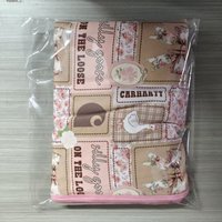 Couverture pour bébé en fibre de bambou personnalisable, imprimée avec des dessins animés, couverture en bambou ultra-douce et douce pour la peau, pour enfants et adultes