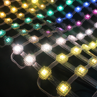 Rideau LED programmable flexible P50 P100, écran LED en maille pliable, rideau d'écran LED extérieur
