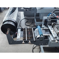 Machine d'impression automatique d'étiquettes d'écran en soie de couleur unique pour l'étiquette élastique de coton de ruban de satin