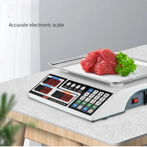 Báscula Electrónica Veidt de 30 kg para Precio de Verduras Pequeñas, Cocina, Mercado, Precio Digital, en China, 810, Pantalla Dual D - Product Image 4