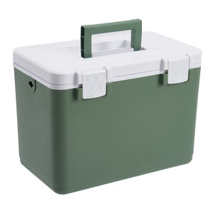 12L Insuline Stockage PU Glacière Basse Température Contrôle Glace Coffre Glacière Avec Plateau Clapboard Bandoulière - Product Image 6