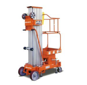 Ascenseur vertical en alliage d'aluminium hydraulique surélevé mobile - Product Image 2