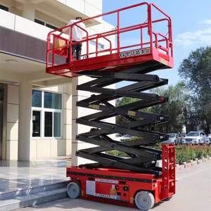 Ножничный подъемник Sino, самоходный ножничный подъемник GTJZ, воздушная Рабочая платформа 12 м - Product Image 6