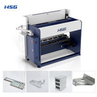 Machine de pliage électro-hydraulique automatique HSG pour tôles métalliques 5500W