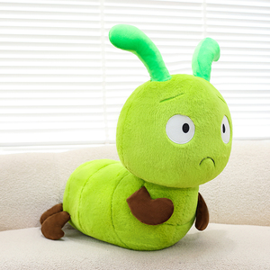 Juguete de Peluche de Oruga Kawaii al por Mayor - Juguete de Insecto de Algodón PP Súper Suave, Nuevo Diseño con MOQ Bajo - Product Image 1
