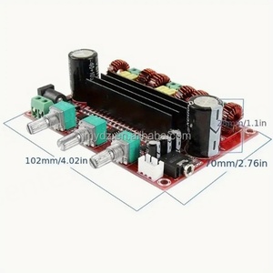 บอร์ดพัฒนาเครื่องขยายเสียงดิจิตอล 2.1 แชนแนล รุ่น Xh-M139 แรงดันไฟฟ้ากว้าง 12V-24V ใช้ชิป TPA3116D2 กำลังขับ 250W+100W - Product Image 4