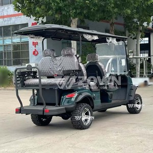 Carrito de Golf Eléctrico de 6 Plazas con Batería de Litio, Aprobado por la CE, Bajo Nivel de Ruido, Autobús Turístico para Zonas Turísticas y Lugares Panorámicos - Product Image 4