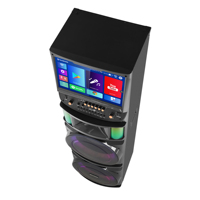 MOQ RENDAH 5 Buah Dual Woofer 12'' 2-Way 100W Daya Sistem Karaoke All-In-One Android 13.0 Speaker Aktif Panggung Mesin Karaoke