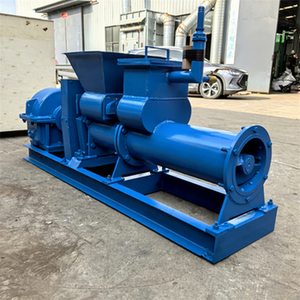 新型中空レンガ製造機 粘土真空押出成形機 金型とギアボックス付き 半自動 工場直販 低価格 - Product Image 1