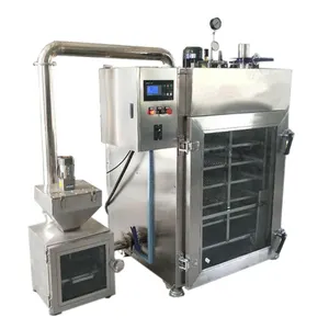Industrial cold smoked salmon machine commercial electric meat sausage smokehouse