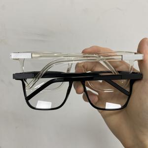 特大フレーム正方形アセテートメガネフレーム,ファッショナブルな光学メガネフレーム,混合卸売 - Product Image 6