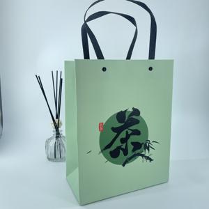 Sacs à provisions en papier de haute qualité Offre Spéciale en usine avec logos impression personnalisée - Product Image 4