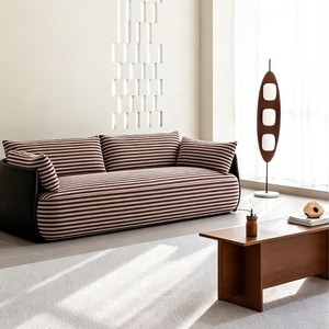 Canapé populaire <span class=keywords><strong>de</strong></span> style mi-moderne en tissu doux pour salon, hôtel, gîte, canapé droit, petit canapé design pour la maison - Product Image 5
