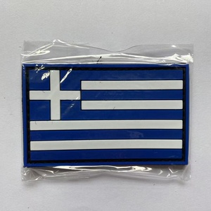 PVCスペイン国旗パッチスペイン国旗PVCフックアンドループファスナーパッチスペイン国旗戦術パッチ - Product Image 3