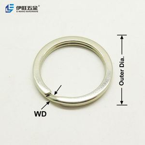 YIWANG Factory Wholesale Flat <b>Key</b> <b>Ring</b> With Best Price - Product Image 3