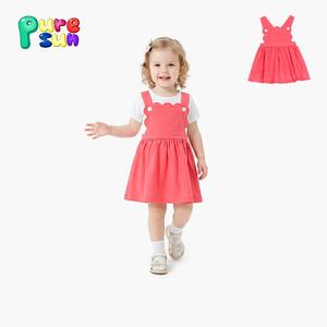 فساتين أطفال صيفية من القطن العضوي 100% من بوتيك بيورسن، ملابس أطفال مخصصة - Product Image 3