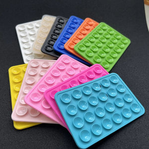 Ventosa de Silicona de 3 m con Adhesivo, Ventosa Cuadrada y Redonda para Fijación de Teléfonos Móviles, Material de Goma Duradero - Product Image 2