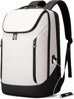 Sac à dos pour homme de grande capacité, sac à dos d'affaires, sac d'école, sac à dos imperméable pour ordinateur portable avec chargeur portable