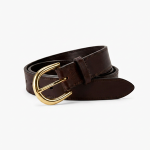 Cinturón de Cuero de Lujo con Diseño Minimalista para Vestimenta Formal de Divine International - Product Image 1