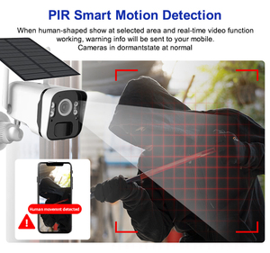 4MP CCTV Camera an ninh Hệ thống <span class=keywords><strong>Video</strong></span> 4CH NVR Kit an ninh Hệ thống máy ảnh không dây năng lượng mặt trời Camera An Ninh - Product Image 5