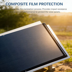 Panneau solaire monocristallin flexible Alecter Solar APH-P151 haute puissance 100W 12V, efficacité 23%, léger, pour bateau, camping-car, cabane - Product Image 3