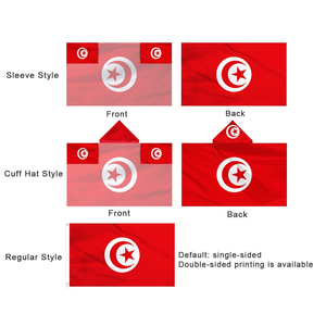 Drapeau promotionnel personnalisé 3x5 pieds, imprimé par sublimation, bannière volante d'extérieur avec logo personnalisé - Option cadeau, échantillon gratuit, livraison en 7 jours - Product Image 4
