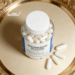 Cápsulas de Magnesio Glicinato 3 en 1 de Marca Privada, 1000mg, Malato y Citrato, Apoyo Nutricional Diario para el Cuerpo - Product Image 3