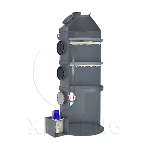 Paint process waste gas treatment wet scrubber ethyl acetate waste gas vocs treatment system