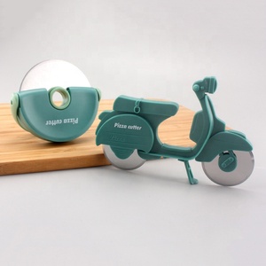 Cortador de <span class=keywords><strong>Pizza</strong></span> Creativo con Forma de Rueda de Bicicleta Eléctrica, Cortador Circular para <span class=keywords><strong>Pizza</strong></span>. - Product Image 2