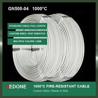 Câble résistant au feu GN500-04 300/500V 1000 ° Fil isolé en nickel pur pour la métallurgie et les fours industriels