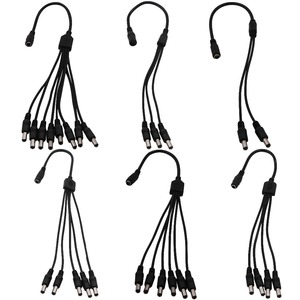 สายแยก <span class=keywords><strong>DC</strong></span> 1ถึง<span class=keywords><strong>8</strong></span>กำลัง5.5*2.1มม. สำหรับกล้อง CCTV กล้องรักษาความปลอดภัย - Product Image 2