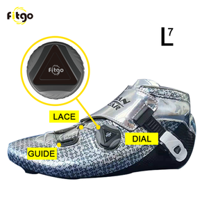 Veloce Micro-regolabile quadrante Fitgo non led lacci per scarpe da <span class=keywords><strong>bici</strong></span> - Product Image 1